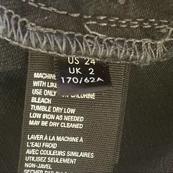 Free People Ivy Mid Rise Skinny Jeans Size 24 - Picture 12 of 14